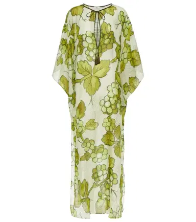 Etro Printed silk kaftan | Thumbnail 1