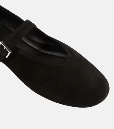 The Row Suede Mary Jane flats | Thumbnail 3 The Row Suede Mary Jane flats | Thumbnail 3