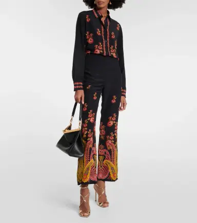 Etro Paisley silk blouse | Thumbnail 3