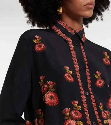 Etro Paisley silk blouse | Thumbnail 5
