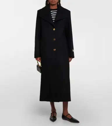 Patou Wool-blend coat | Thumbnail 2