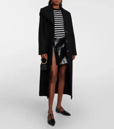 Patou Wool-blend coat | Thumbnail 4