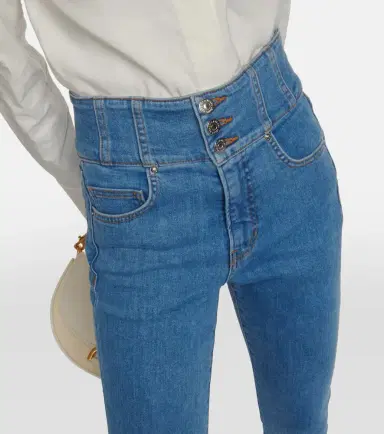 Veronica Beard Carly high-rise kick-flare jeans | Thumbnail 2