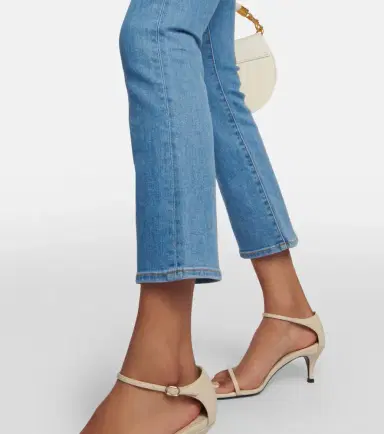 Veronica Beard Carly high-rise kick-flare jeans | Thumbnail 5