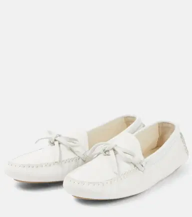 The Row Lucca leather moccasins | Thumbnail 5