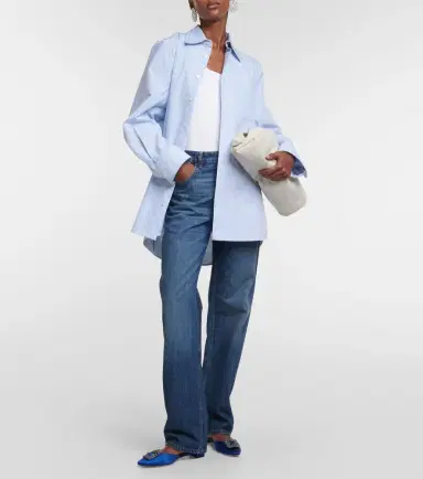 Manolo Blahnik Hangisimuflat embellished satin mules | Thumbnail 3 Manolo Blahnik Hangisimuflat embellished satin mules | Thumbnail 3