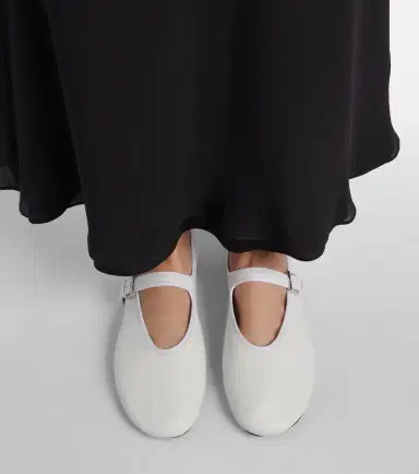 The Row Leather Mary Jane ballet flats | Thumbnail 6 The Row Leather Mary Jane ballet flats | Thumbnail 6