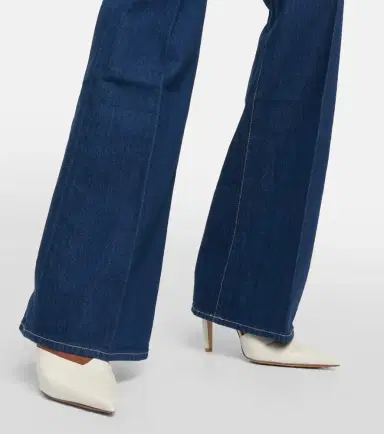 Veronica Beard Crosbie high-rise wide-leg jeans | Thumbnail 2