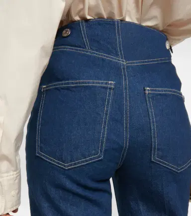 Veronica Beard Crosbie high-rise wide-leg jeans | Thumbnail 6