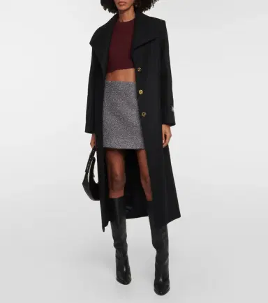 Patou Cropped cashmere wool sweater | Thumbnail 2