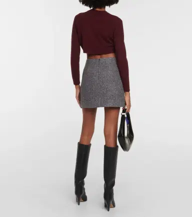 Patou Cropped cashmere wool sweater | Thumbnail 5
