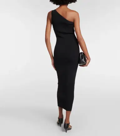 Toteme Ribbed-knit one-shoulder midi dress | Thumbnail 2