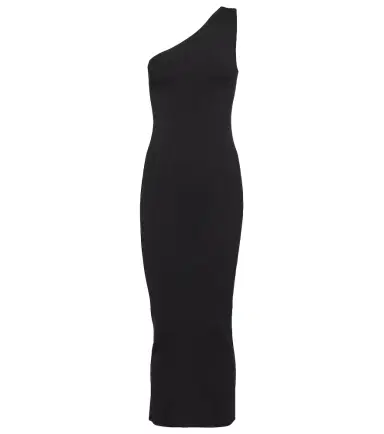 Toteme Ribbed-knit one-shoulder midi dress | Thumbnail 1