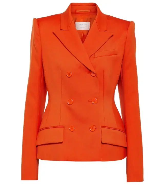 Sportmax Cablo cotton-blend blazer