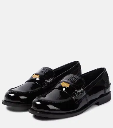 Miu Miu Patent leather loafers | Thumbnail 3