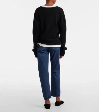 TOTEME Twisted Seam mid-rise straight jeans | Thumbnail 2