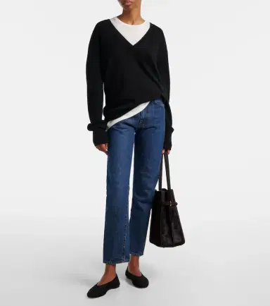 TOTEME Twisted Seam mid-rise straight jeans | Thumbnail 3