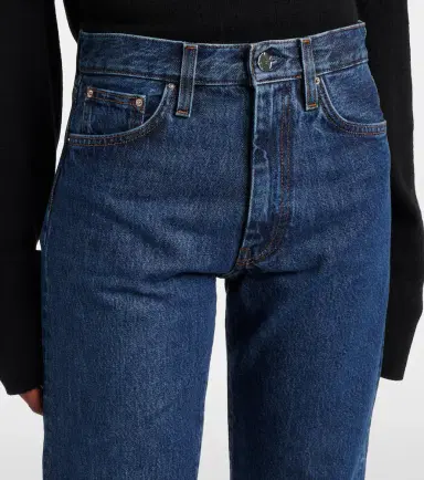 TOTEME Twisted Seam mid-rise straight jeans | Thumbnail 4