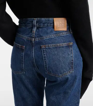 TOTEME Twisted Seam mid-rise straight jeans | Thumbnail 5