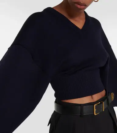 Sportmax Pomez cropped wool sweater | Thumbnail 4