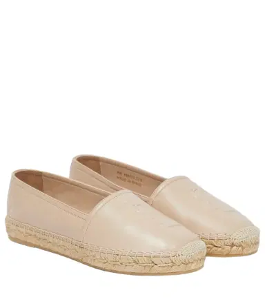 Saint Laurent Monogram leather espadrilles | Thumbnail 1 Saint Laurent Monogram leather espadrilles | Thumbnail 1