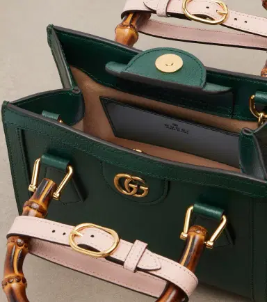 Gucci Diana Mini leather tote bag | Thumbnail 3 Gucci Diana Mini leather tote bag | Thumbnail 3