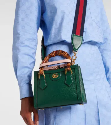 Gucci Diana Mini leather tote bag | Thumbnail 6 Gucci Diana Mini leather tote bag | Thumbnail 6