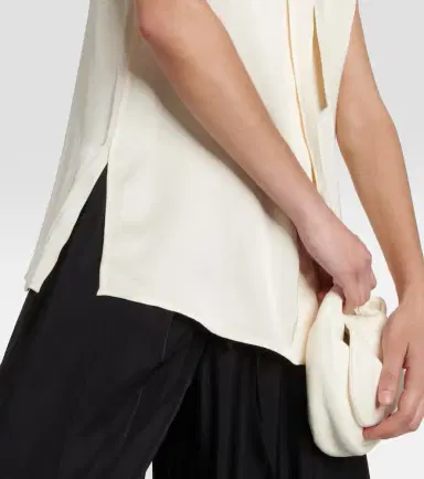 Jil Sander Satin sleeveless blouse | Thumbnail 5