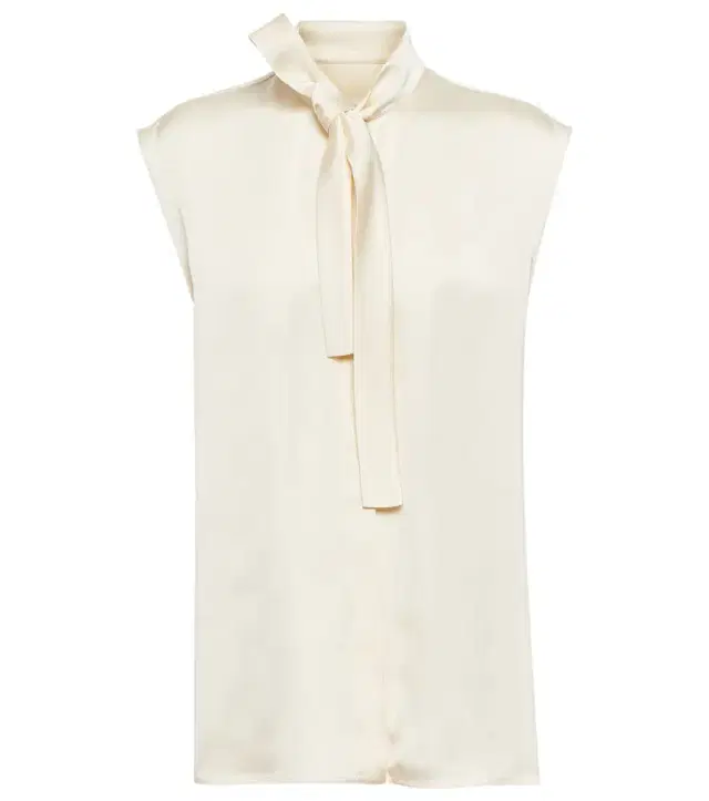 Jil Sander Satin sleeveless blouse