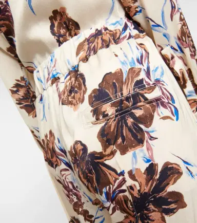 Jil Sander Floral high-rise wide-leg pants | Thumbnail 6