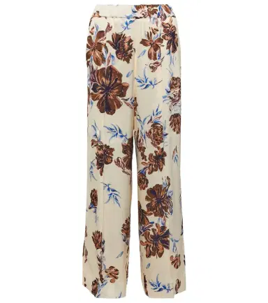 Jil Sander Floral high-rise wide-leg pants | Thumbnail 1