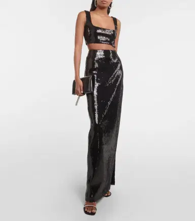 Galvan Beating Heart sequin top | Thumbnail 2
