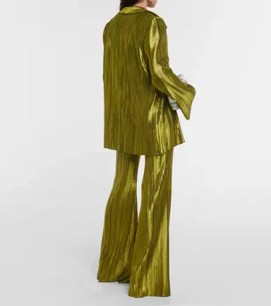Galvan Nuage pleated blazer | Thumbnail 4