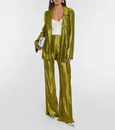 Galvan Nuage pleated blazer | Thumbnail 5