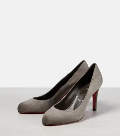 Christian Louboutin Pumppie 85 suede pumps | Thumbnail 4