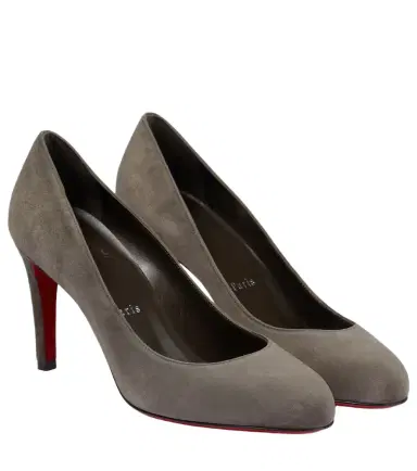 Christian Louboutin Pumppie 85 suede pumps | Thumbnail 1