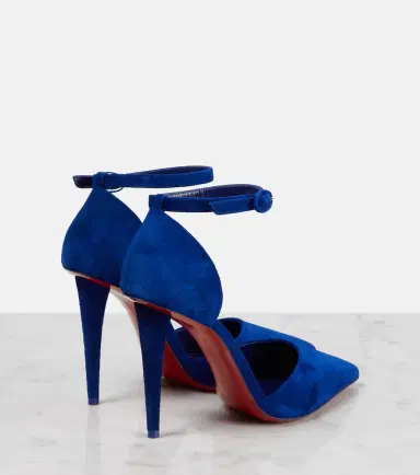 Christian Louboutin Astrida Bride 100 suede pumps | Thumbnail 2 Christian Louboutin Astrida Bride 100 suede pumps | Thumbnail 2