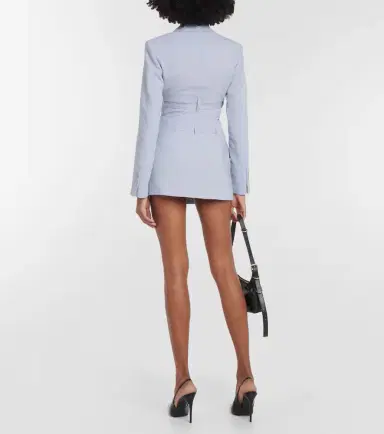 Dion Lee Cropped wool-blend blazer | Thumbnail 2 Dion Lee Cropped wool-blend blazer | Thumbnail 2