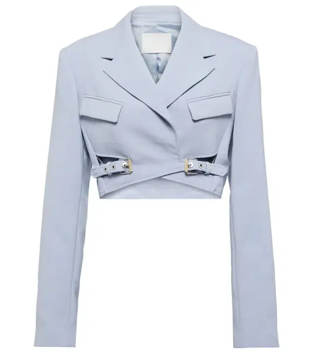 Dion Lee Cropped wool-blend blazer