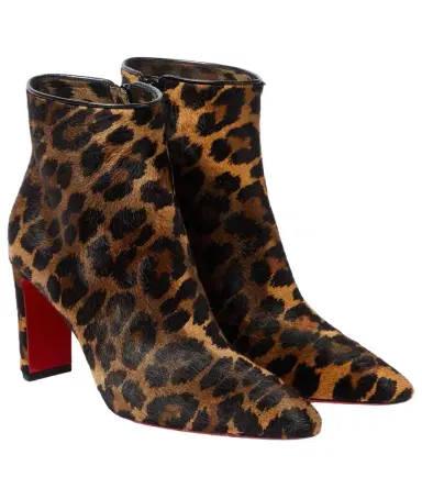 Christian Louboutin Suprabooty 85 leopard-print ankle boots | Thumbnail 1 Christian Louboutin Suprabooty 85 leopard-print ankle boots | Thumbnail 1