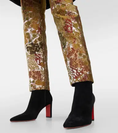 Christian Louboutin Suprabooty 85 suede ankle boots | Thumbnail 3