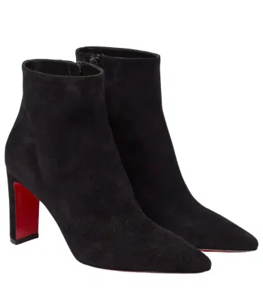 Christian Louboutin Suprabooty 85 suede ankle boots | Thumbnail 1