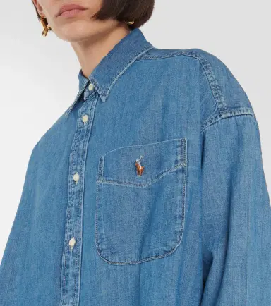 Polo Ralph Lauren Oversized denim shirt | Thumbnail 4