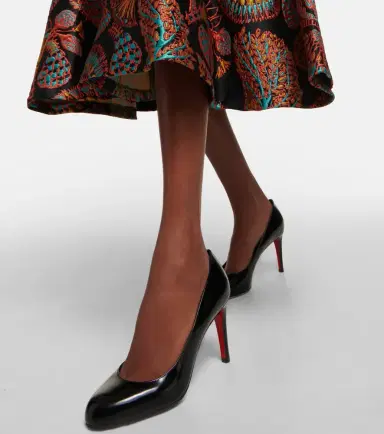Christian Louboutin Pumppie 85 patent leather pumps | Thumbnail 3