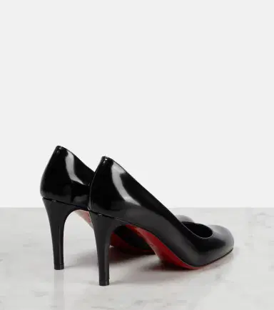 Christian Louboutin Pumppie 85 patent leather pumps | Thumbnail 4