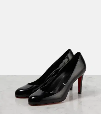 Christian Louboutin Pumppie 85 patent leather pumps | Thumbnail 5