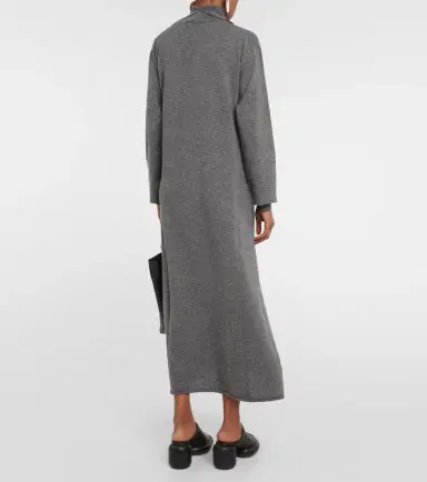 Jil Sander Cashmere turtleneck midi dress | Thumbnail 2