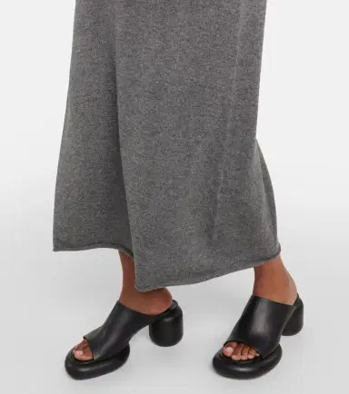 Jil Sander Cashmere turtleneck midi dress | Thumbnail 5