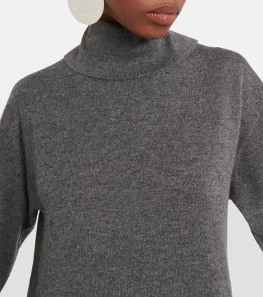 Jil Sander Cashmere turtleneck midi dress | Thumbnail 6