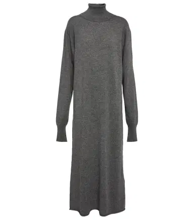 Jil Sander Cashmere turtleneck midi dress | Thumbnail 1